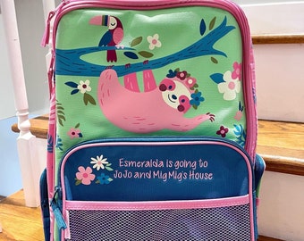 Going to Grandma's Personalized Kids Rolling Luggage / Stephen Joseph / Kids Suitcase / Travel Bag / Overnight Bag / Free Shipping