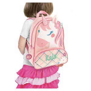 Personalized Backpack for Pre-School, Backpack with Name, Monogrammed Backpack for School, Stephen Joseph Character Backpack, Shark Backpack