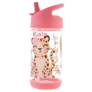 Personalized Water Bottle / Stephen Joseph / Kids Water Bottle / BPA Free Water Bottle / Flip Top Water Bottle