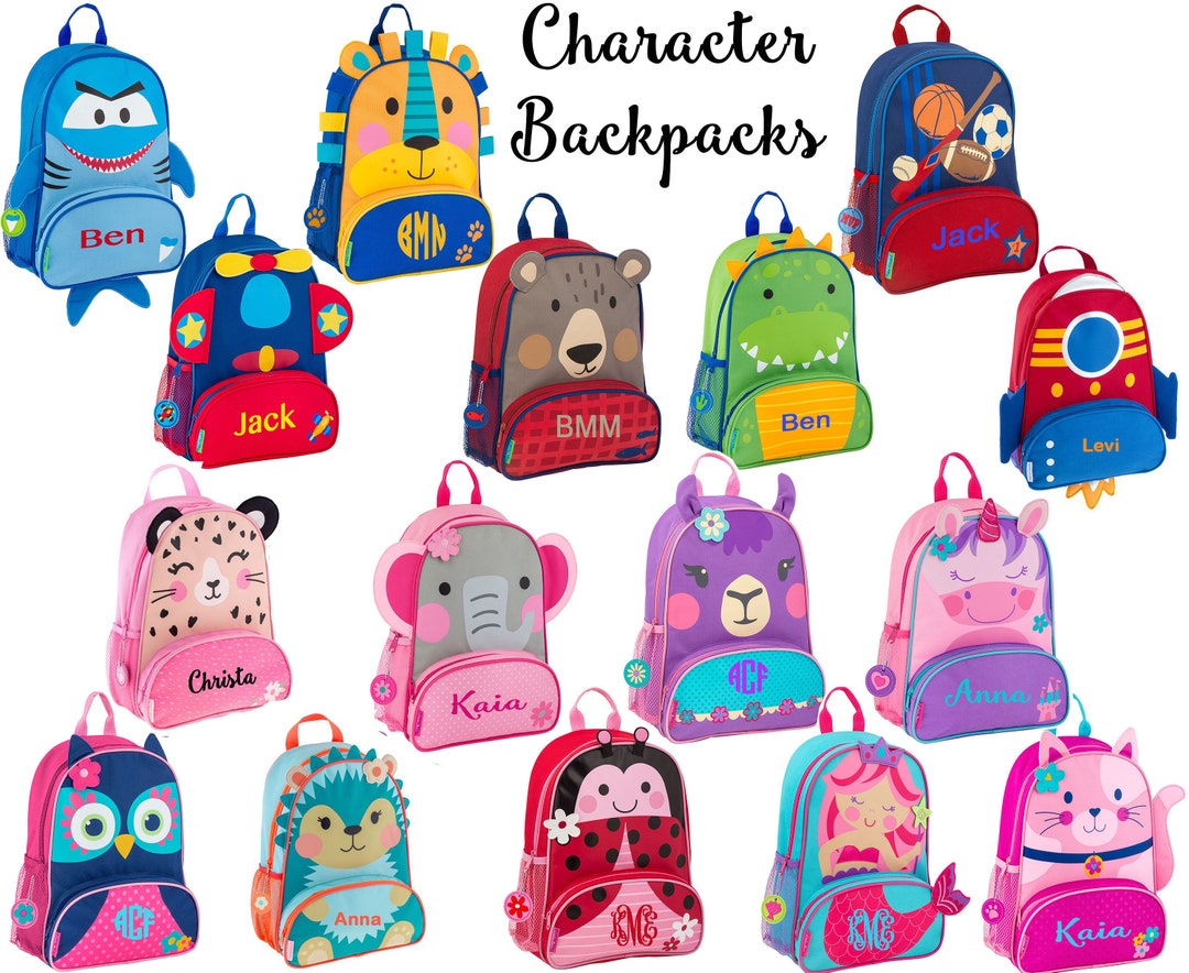 Kids character backpacks sale