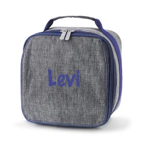 Lunchbox / Monogrammed Lunchbox / Personalized Lunchbox / Embroidered Lunch Tote / Lunch Pal / Back To School