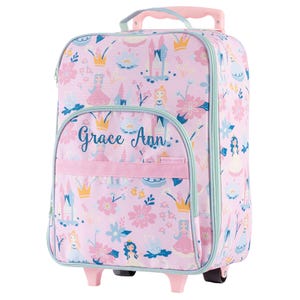 Personalized Girls Princess Rolling Luggage, Going to Grandma&#39;s, Kids travel suitcase, Overnight Bag, Free Shipping, Luggage for girls, TSA