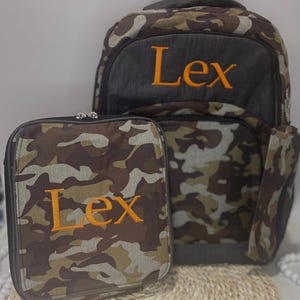 Personalized Backpack / Back to School / Full Size Backpack / Monogrammed Backpack