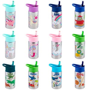 Personalized Water Bottle / Stephen Joseph / Kids Water Bottle / BPA Free Water Bottle / Stainless Steel Water bottle