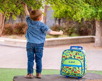 Personalized Kids Rolling Luggage / Stephen Joseph / Kids Suitcase / Travel Bag / Overnight Bag / Free Shipping / Boy's Suitcase