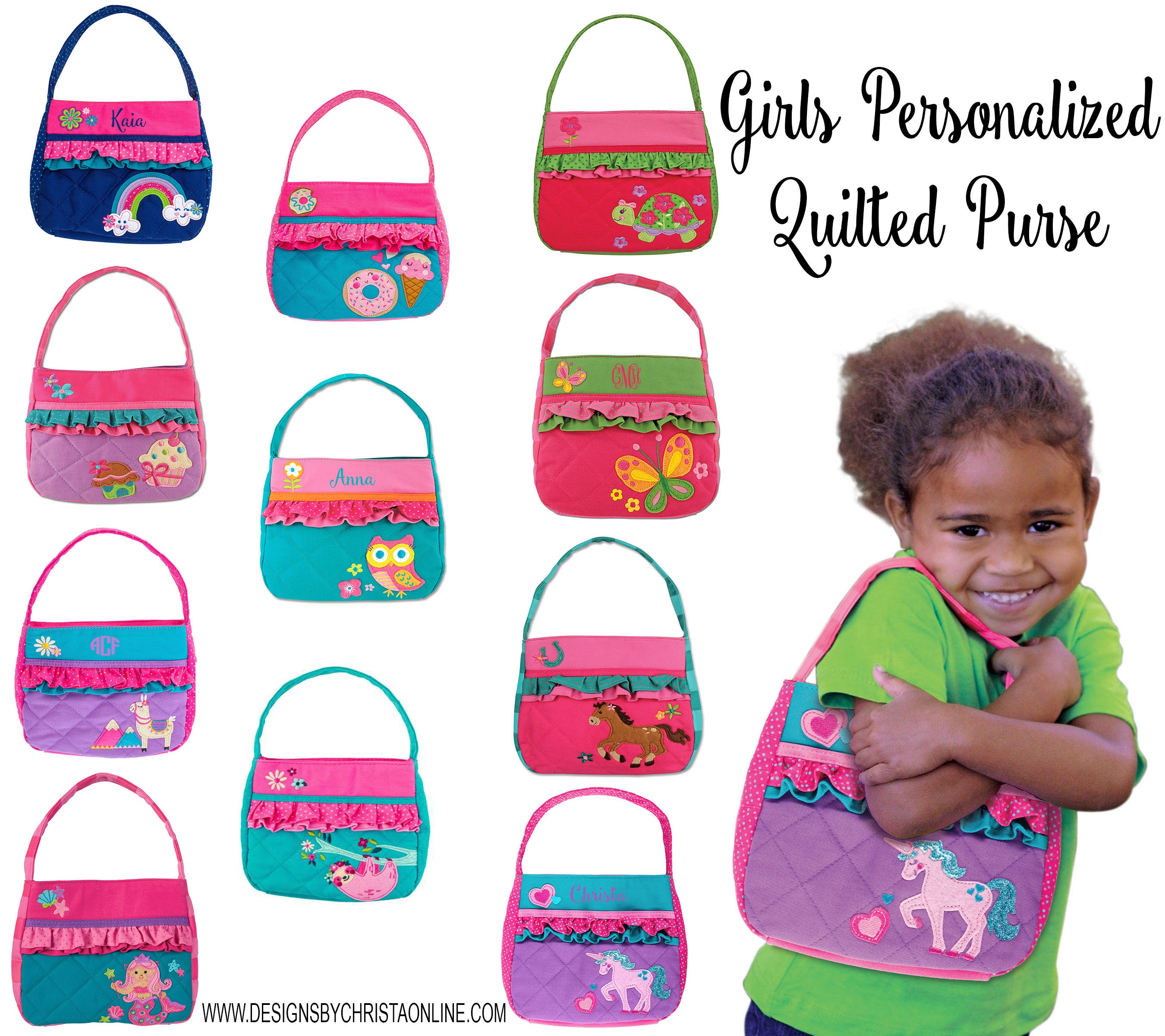 Personalized Toddler Purse for Little Girls Steven Joseph Etsy
