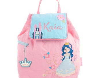 Personalisierter Kleinkindrucksack: Bestickter Rucksack für Mädchen, Babyrucksack, Tagestasche