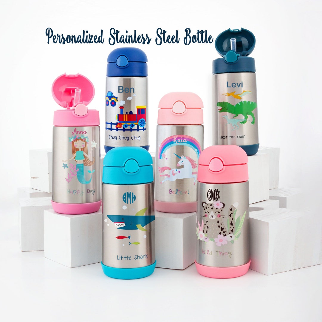 2023 Hot Selling 12oz Colorful Cute BPA Free Stainless Steel Water Bottle  with Silicone Boot Straw for Kids - China Kids Bottle and Stainless Steel  Bottle price