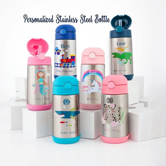 Personalized Water Bottle / Stephen Joseph / Kids Water Bottle / BPA Free Water  Bottle / Stainless Steel Water Bottle 