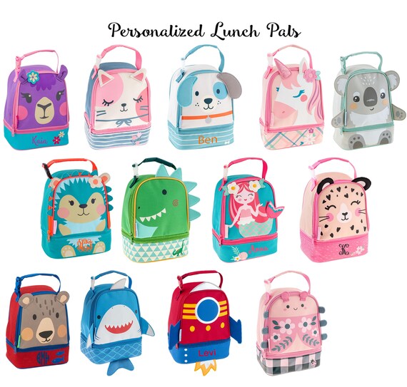 Lunchbox / Kids Lunchbox / Preschool Lunchbox / Monogram Lunchbox