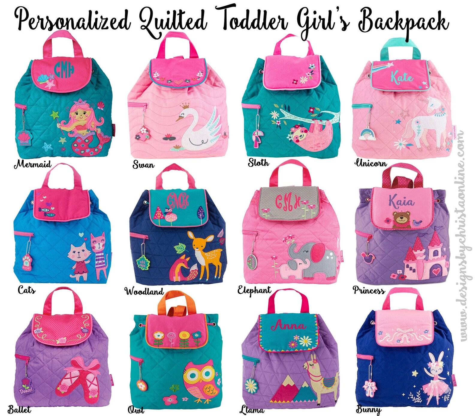 Personalized Toddler Backpack / Toddler Girl's Backpack / Etsy
