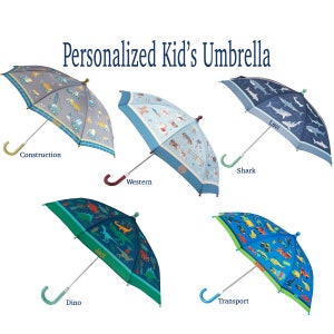 Personalized Umbrella / Monogrammed Kid's Umbrella / Rainy Day / Children's Umbrella