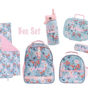 Personalized Bee Flower Backpack Set: Back to School - Stephen Joseph