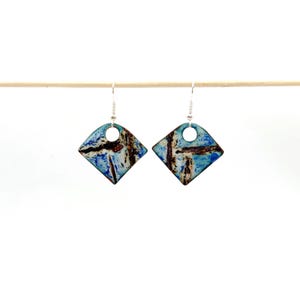 Pendientes de cobre esmaltado