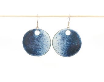 Pendientes de cobre esmaltado