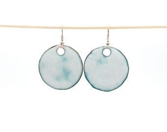 Pendientes de cobre esmaltado