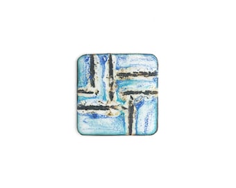 Broche de cobre esmaltado