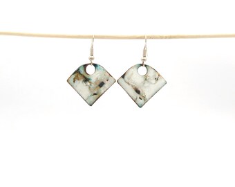 Pendientes de cobre esmaltado