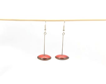 Pendientes de cobre esmaltado