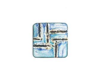 Broche de cobre esmaltado