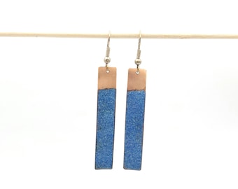 Pendientes de cobre esmaltado