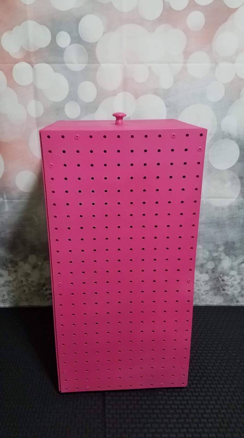 Rotating Pegboard Display Etsy