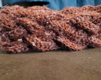 Braided headband| Handmade crochet braided earwear| Fits most adults| gifts for her|