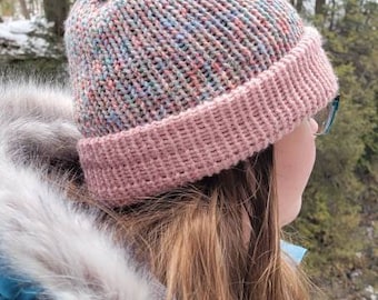 Winter knit hat