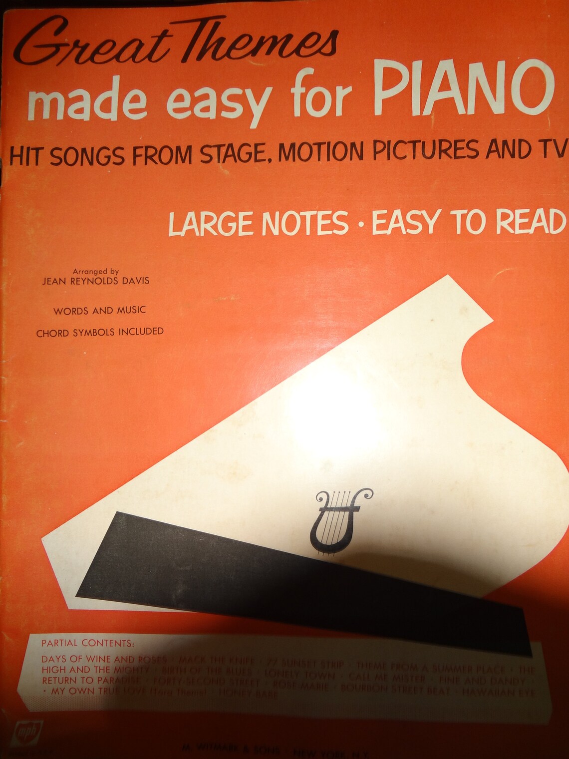 Lot of 5 Vintage Piano sheet music books Etsy