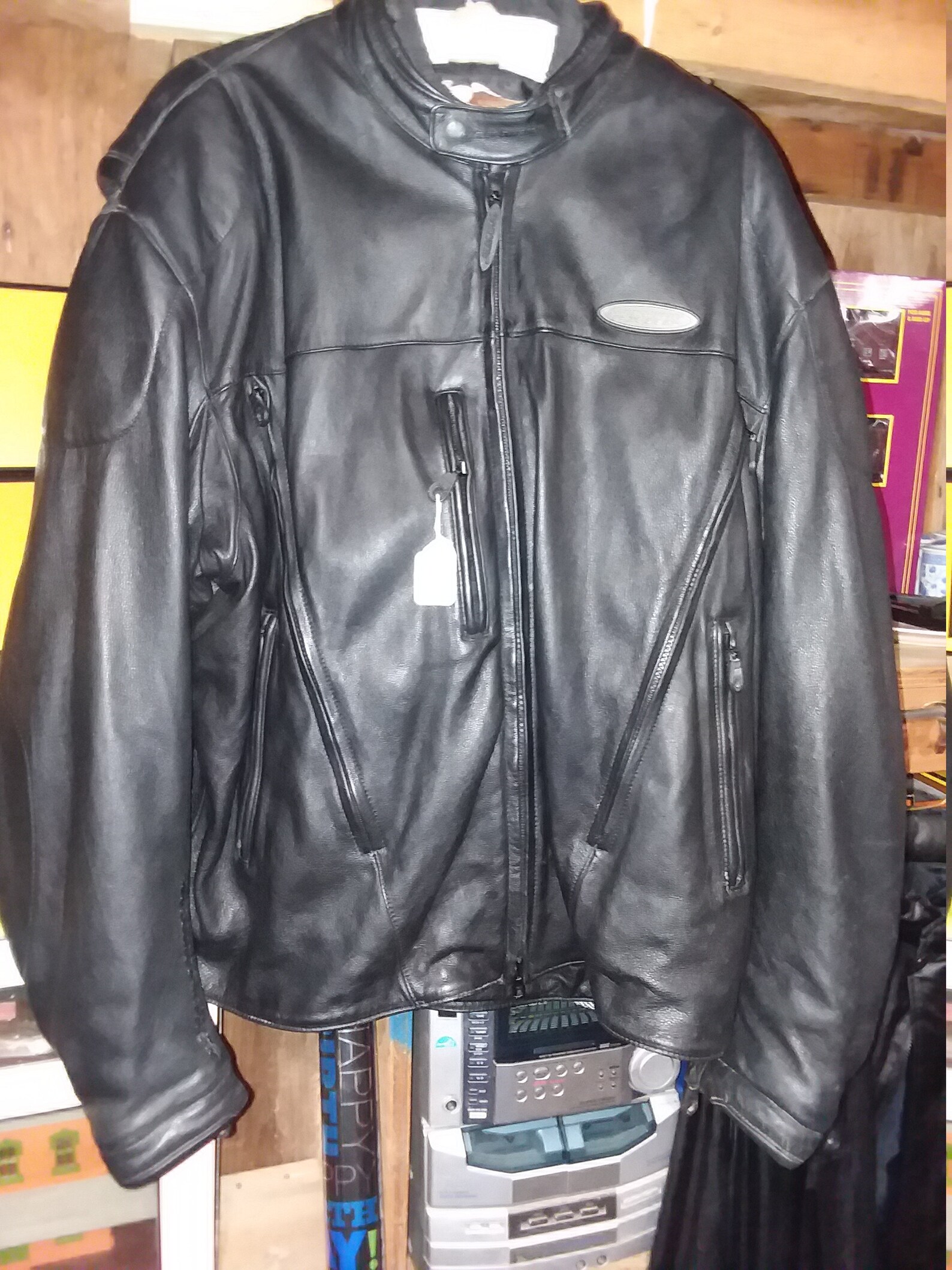 Harley Davidson an American Legend FXRG Vintage Leather Jacket | Etsy