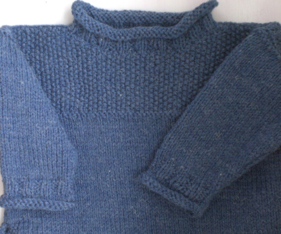 denim blue jumper