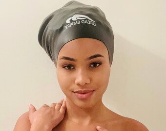 Cuffia Da Nuoto Per Capelli Spessi - Trecce, Dreadlocks O Afro - Taglia XL Adulti - Usabile Anche Come Cuffia Da Doccia - Foto 11