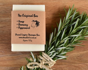 Dreadlock Shampoo Bar 150gm with Hemp + Rosemary + Peppermint by Dread Empire