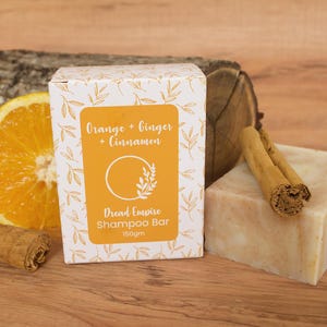 Shampoo Bar for dreadlocks 150gm Orange + Ginger + Cinnamon by Dread Empire