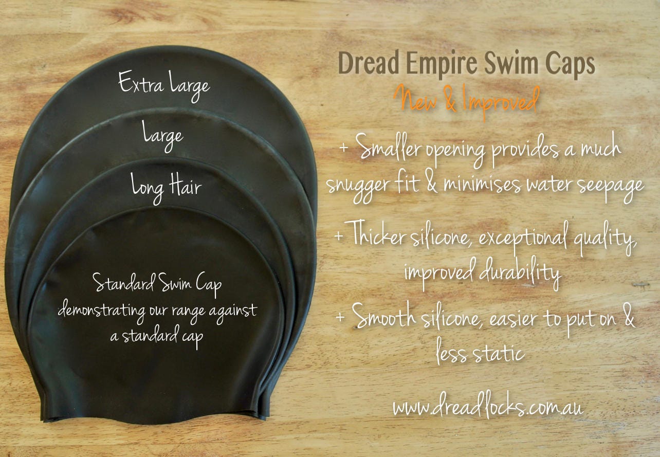 grand bonnet de bain pour dreadlocks 