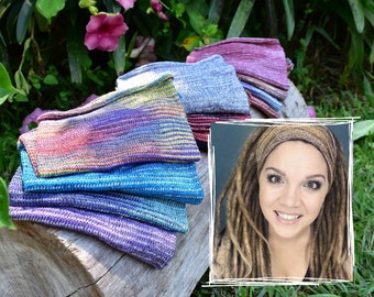 Head Band / Dread Wrap, many colours! The perfect headband for dreadlocks, braids or regular hair