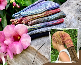 Dread-Socken in vielen Farben für Dreadlocks und Zöpfe - Sehr langes Baumwollstirnband