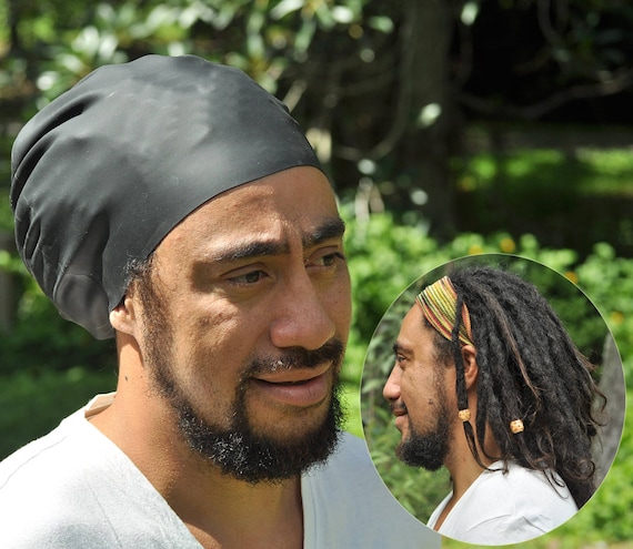 swim cap for braids