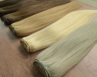 Human Hair Machine Weft DIY Dreadlock Extensions - Weft Only. The perfect hair to make your own dreadlocks.