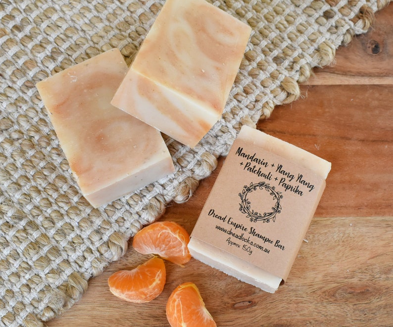 Shampoo Bar for Dreadlocks 150gm Mandarin Ylang Ylang Etsy