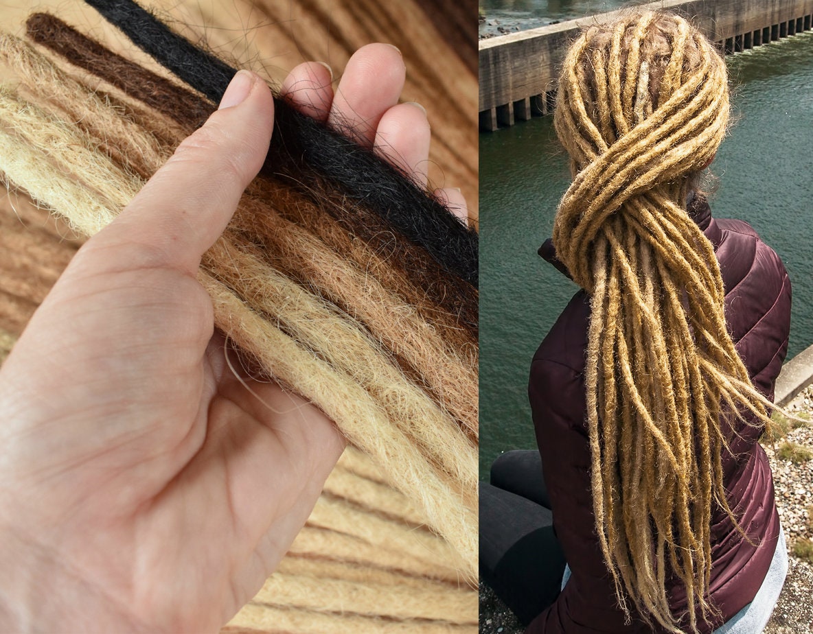 dreadlock extensions with human hair
