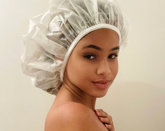 XL Shower Caps 2 PACK for dreadlocks, very long hair, Afros or braids