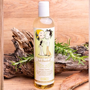 Mest populärt! Dreadlocks Anti-mjällschampo från Dread Empire, Stor 400ml flaska, ekologisk och restfri
