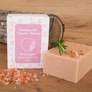Shampoo Bar for dreadlocks 150gm+ Himalayan Salt + Lavender + Rosemary by Dread Empire