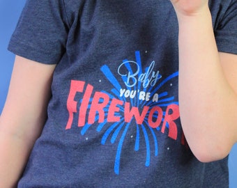 Baby You're a Firework - Kids Tee