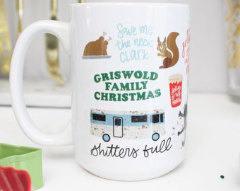 Griswold Family Christmas Mug | Holiday Gift | National Lampoon's Christmas Vacation mug | Gift for sister | Stocking Stuffer | Holiday Mug