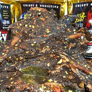 Artisan Beef Jerky Cowboy Crispy Style South East Asian Spices &quot;Goofy Jerky&quot;