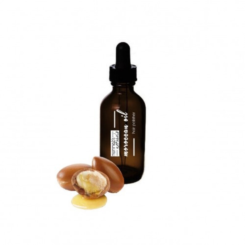 Moroccan Argan Oil Heat Protectant Hair Polisher Natural Etsy