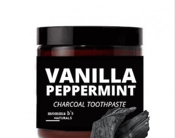 Remineralizing Charcoal Toothpaste with Comfrey & Calcium Carbonate