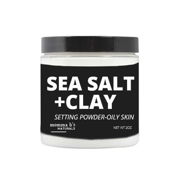 Sea Salt Setting Powder Makeup for Acne